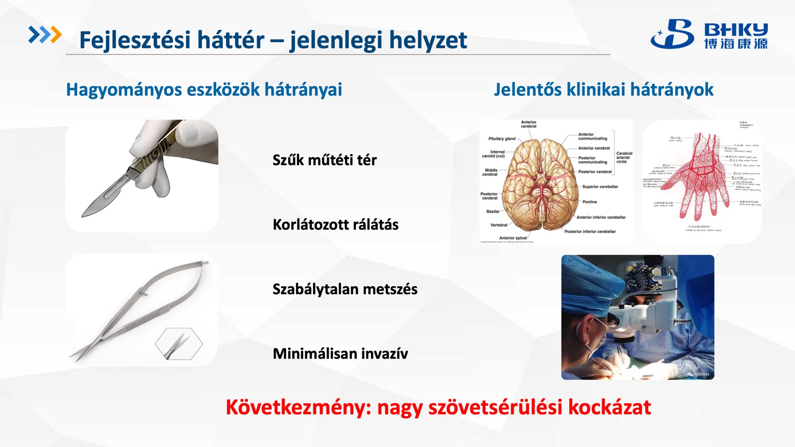 Fejlesztési háttér — jelenlegi helyzet